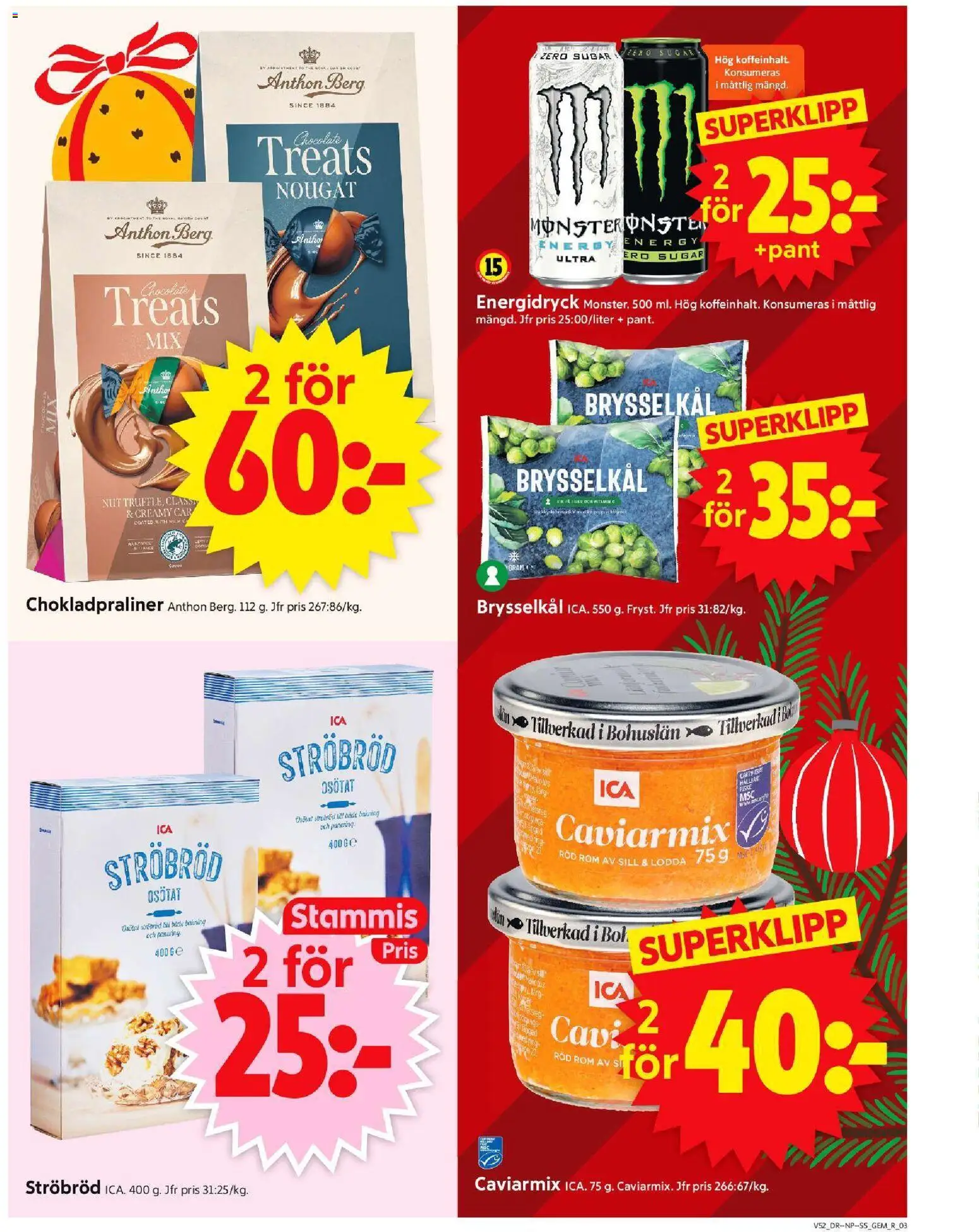 ICA Supermarket reklamblad aktuell från 22.12.2025 | Sida: 3