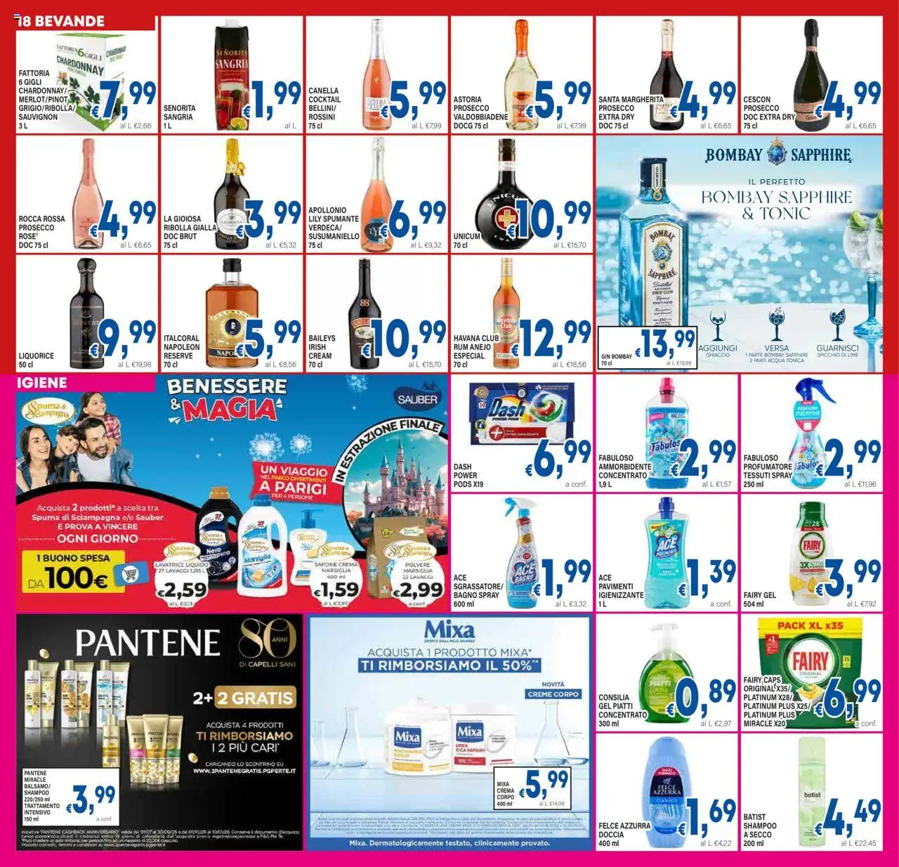 Volantino DEM del 06.08.2025 | Pagina: 18 | Prodotti: Shampoo, Crema, Acqua, Bagno