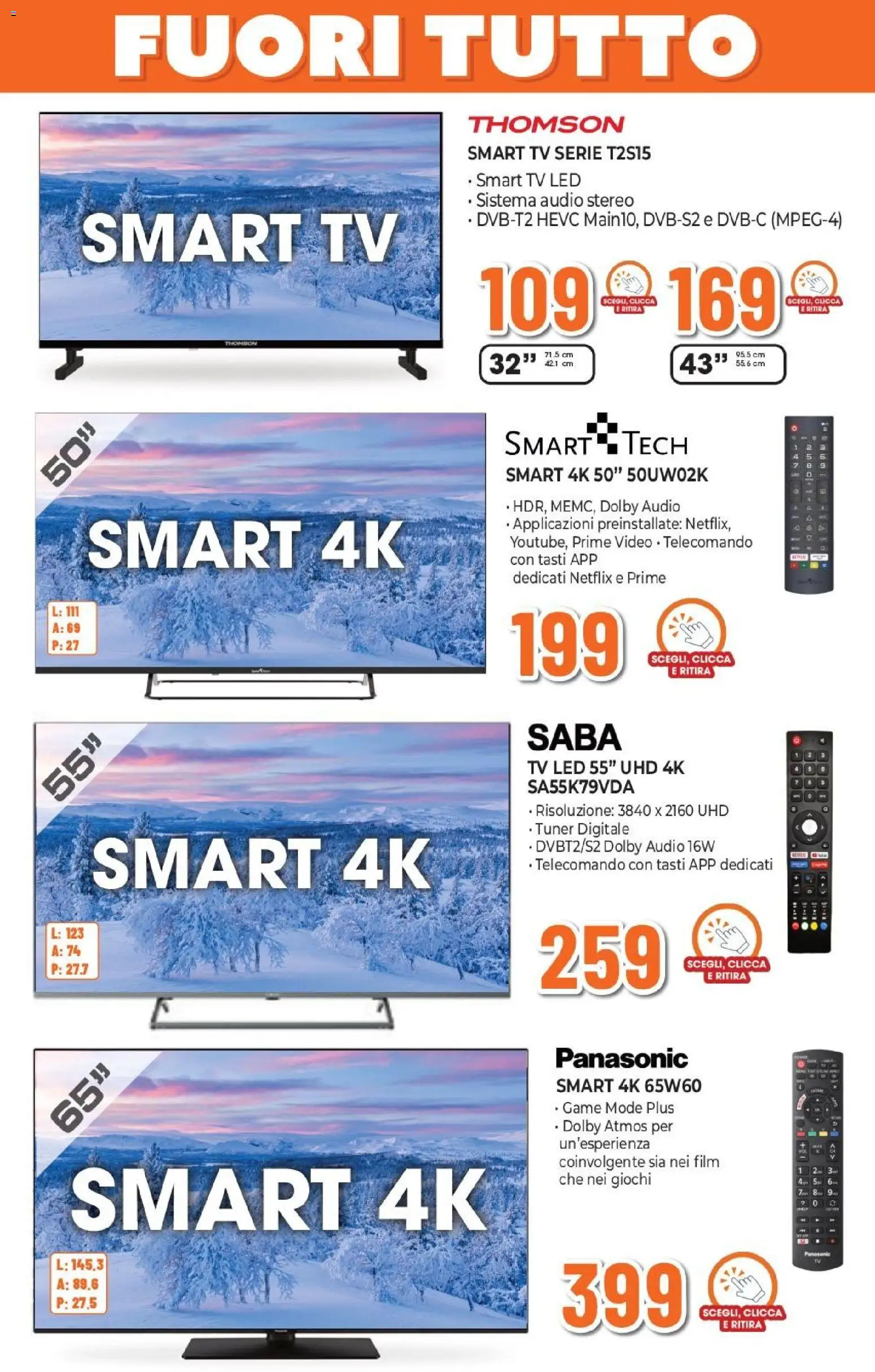 Volantino Expert del 27.12.2025 | Pagina: 21 | Prodotti: Telecomando, smart TV, TV, Video