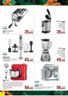 Vista previa Makro - Ideas Regalos Península válido desde el 24.11.2025 | Página: 12 | Productos: Pasta, Batidora, Robot, Exprimidor