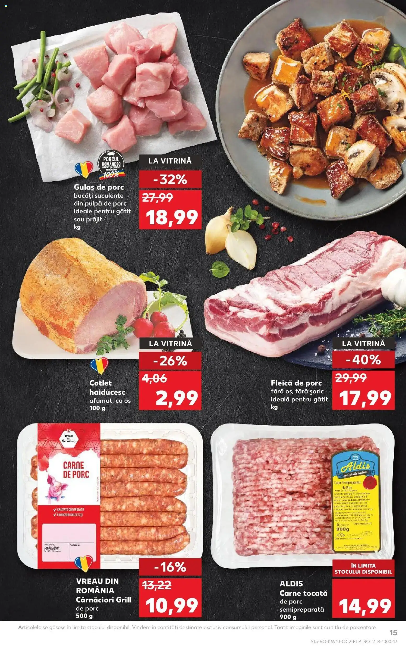 Noul catalog Kaufland – valabil de la 04.03.2026 | Pagină: 15 | Produse: Grill, Lait de coco, Carne De Porc, Carne tocată
