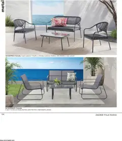 Vrtni namještaj 2025 Harvey Norman - Pregled kataloga iz trgovine Harvey Norman, vrijedi od 19.03.2025 | Stranica: 104 | Proizvodi: Fotelja, Stolić