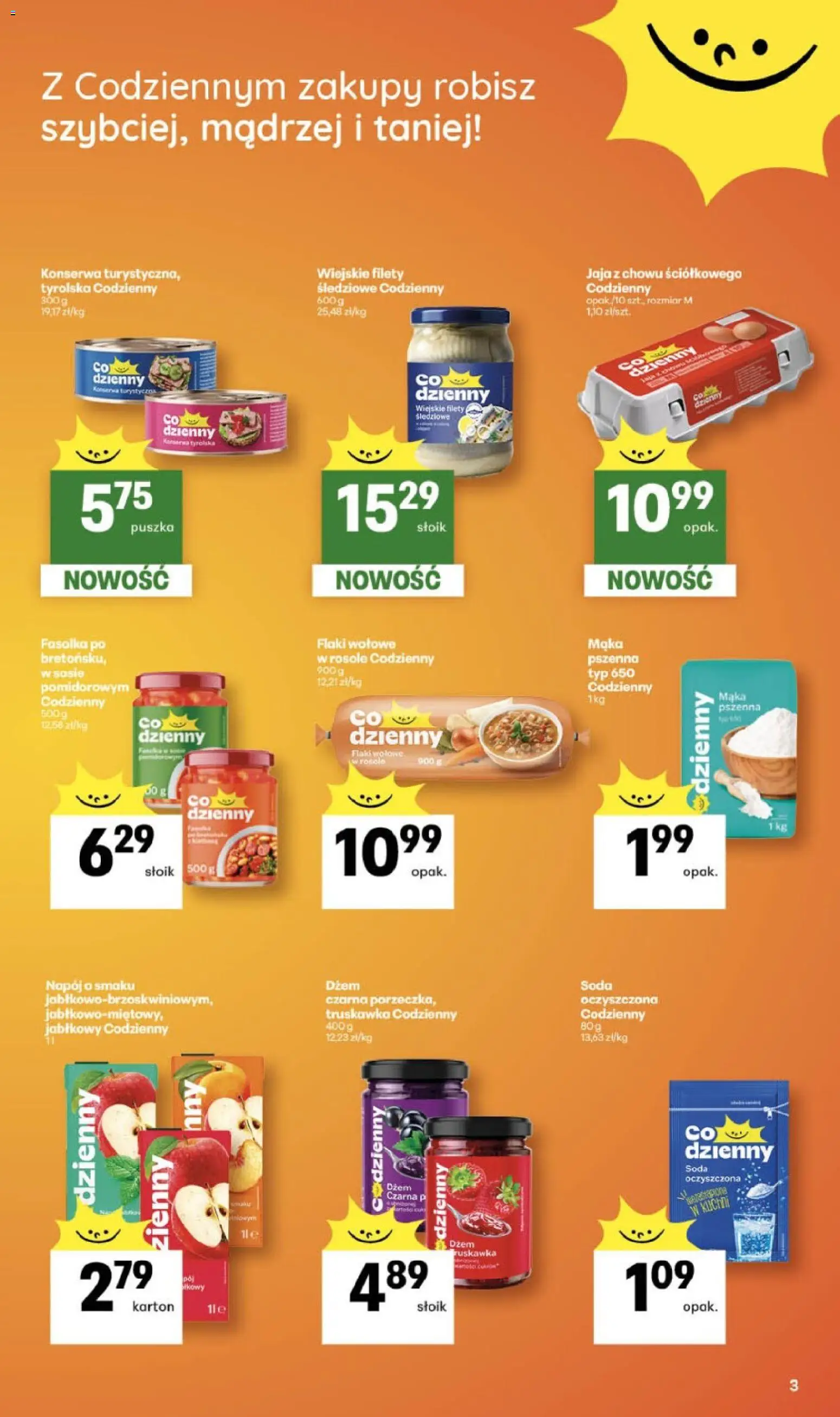 Delikatesy Centrum Gazetka - Sklepy Własne od 12.02.2026 | Strona: 3