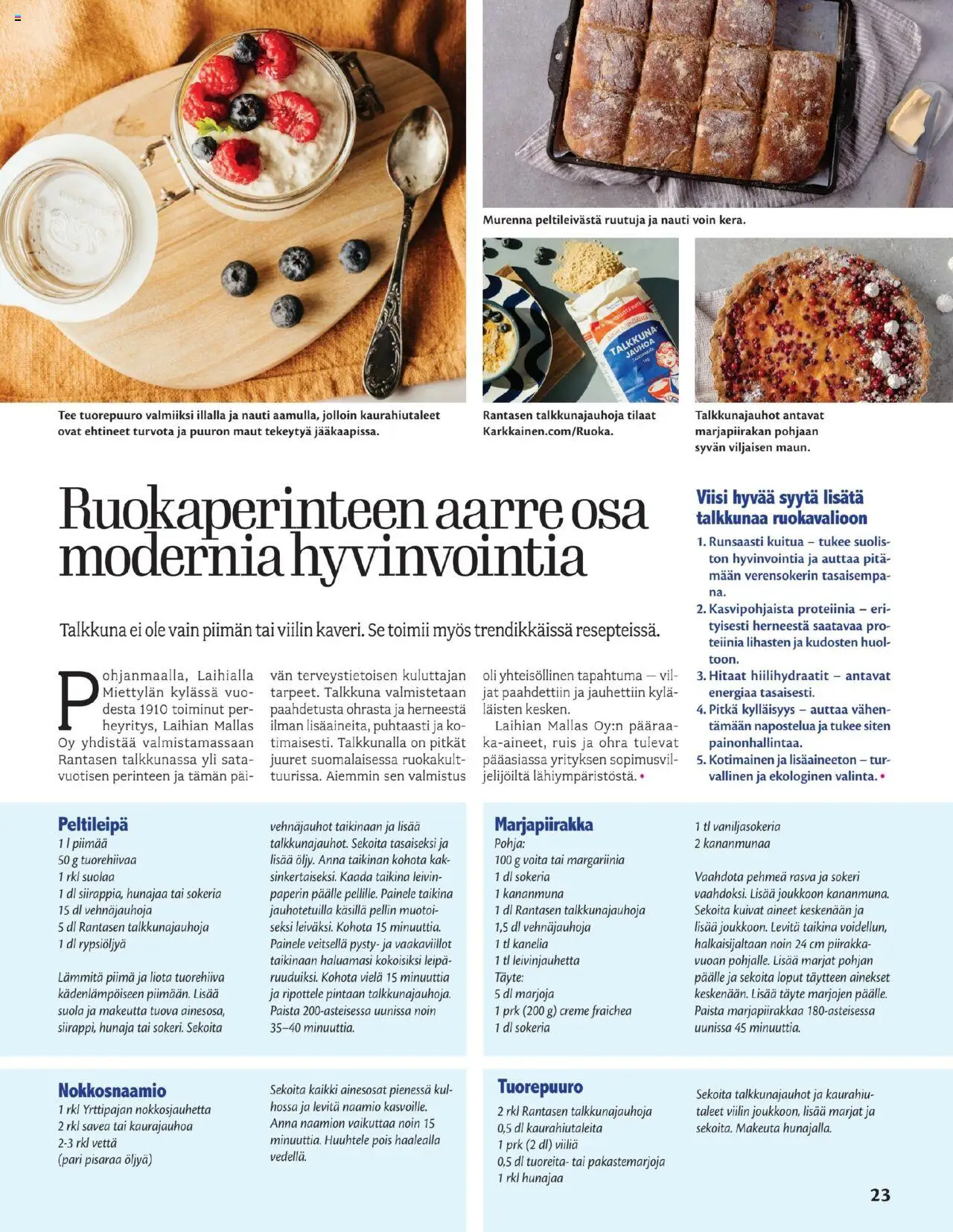  | Sivu: 23 | Tuotteet: Kananmuna, Naamio, Leipä, Tee