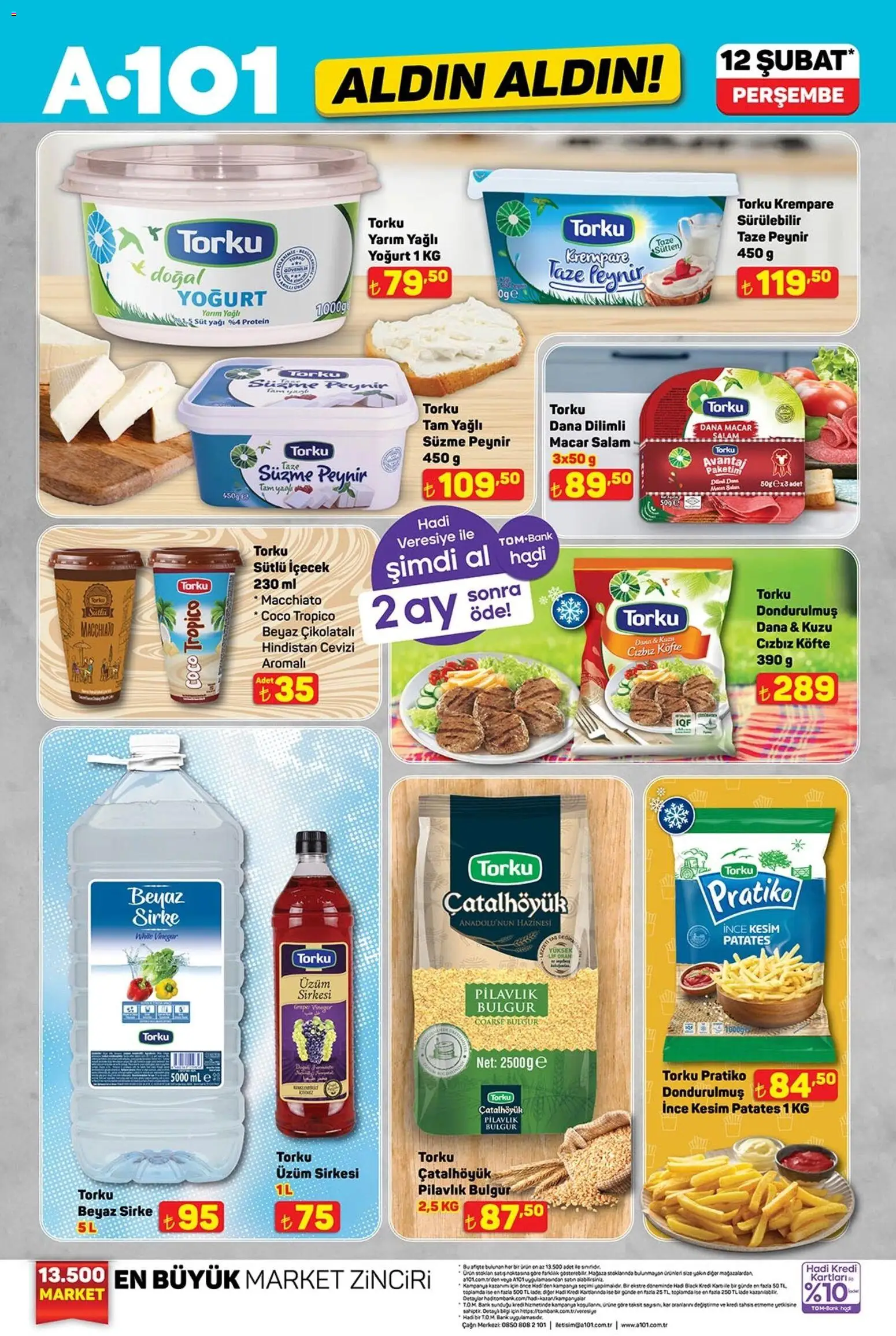 A101 Katalog Aldın Aldın - 12.02.2026 tarihinden itibaren geçerlidir | Sayfa: 2