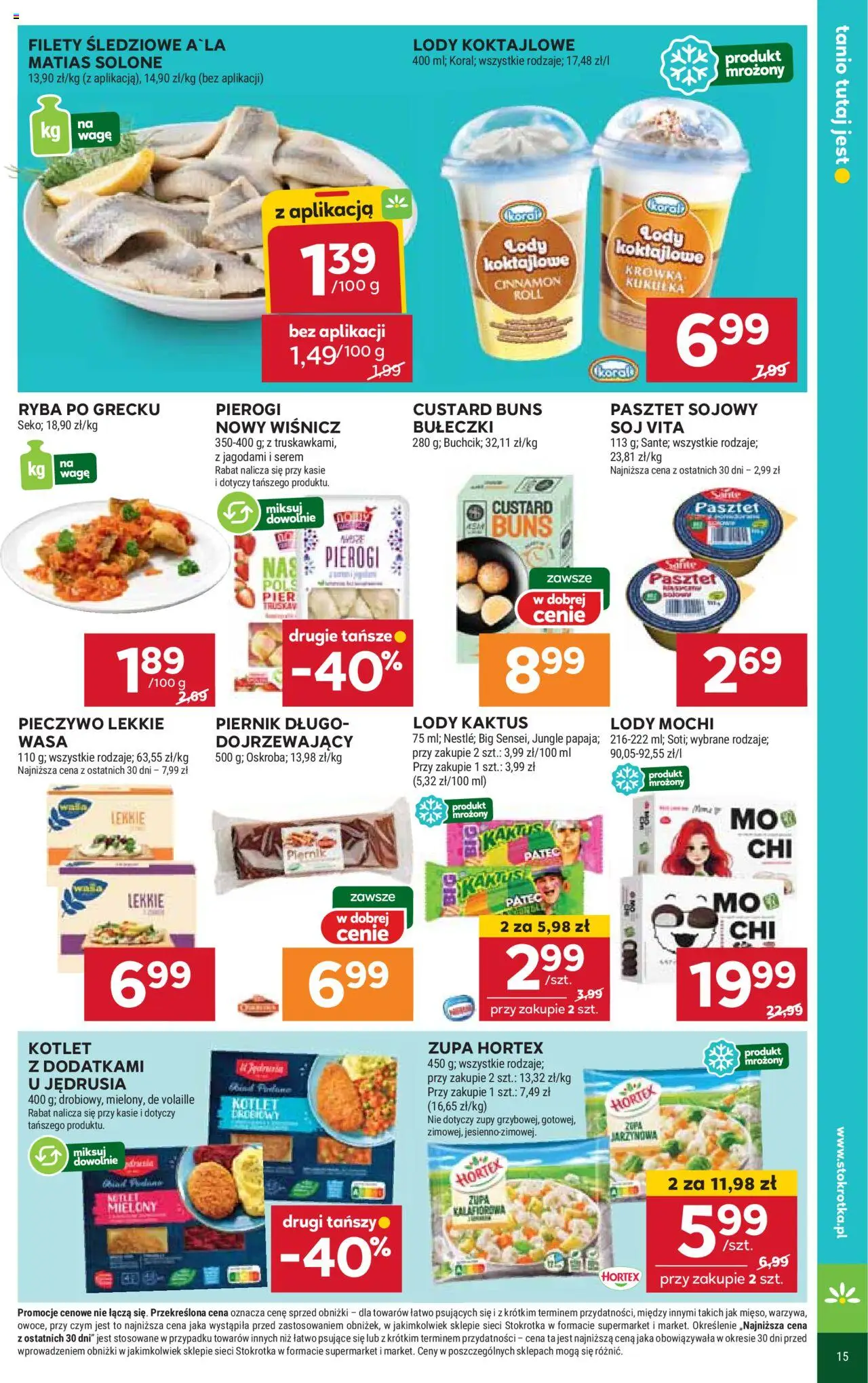 Stokrotka Gazetka od 29.05.2025 | Strona: 29 | Produkty: Krowka, Papaja, Ryba, Lody