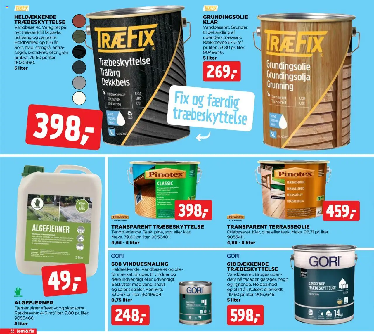 Jem & fix Tilbudsavis gyldig fra 06.07.2025 | Side: 22 | Produkter: Olie