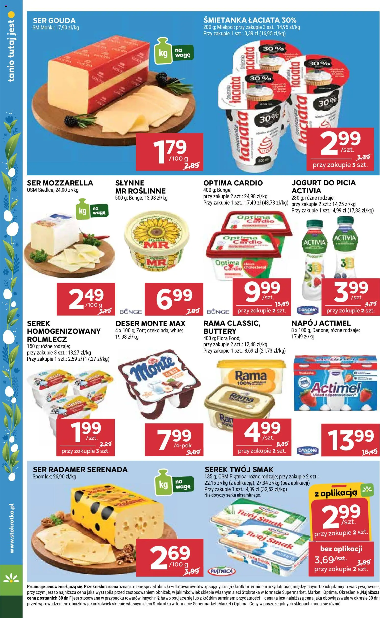 Stokrotka gazetka od 26.03.2026 | Strona: 18 | Produkty: Ser, Mozzarella, Owoce, Ser gouda