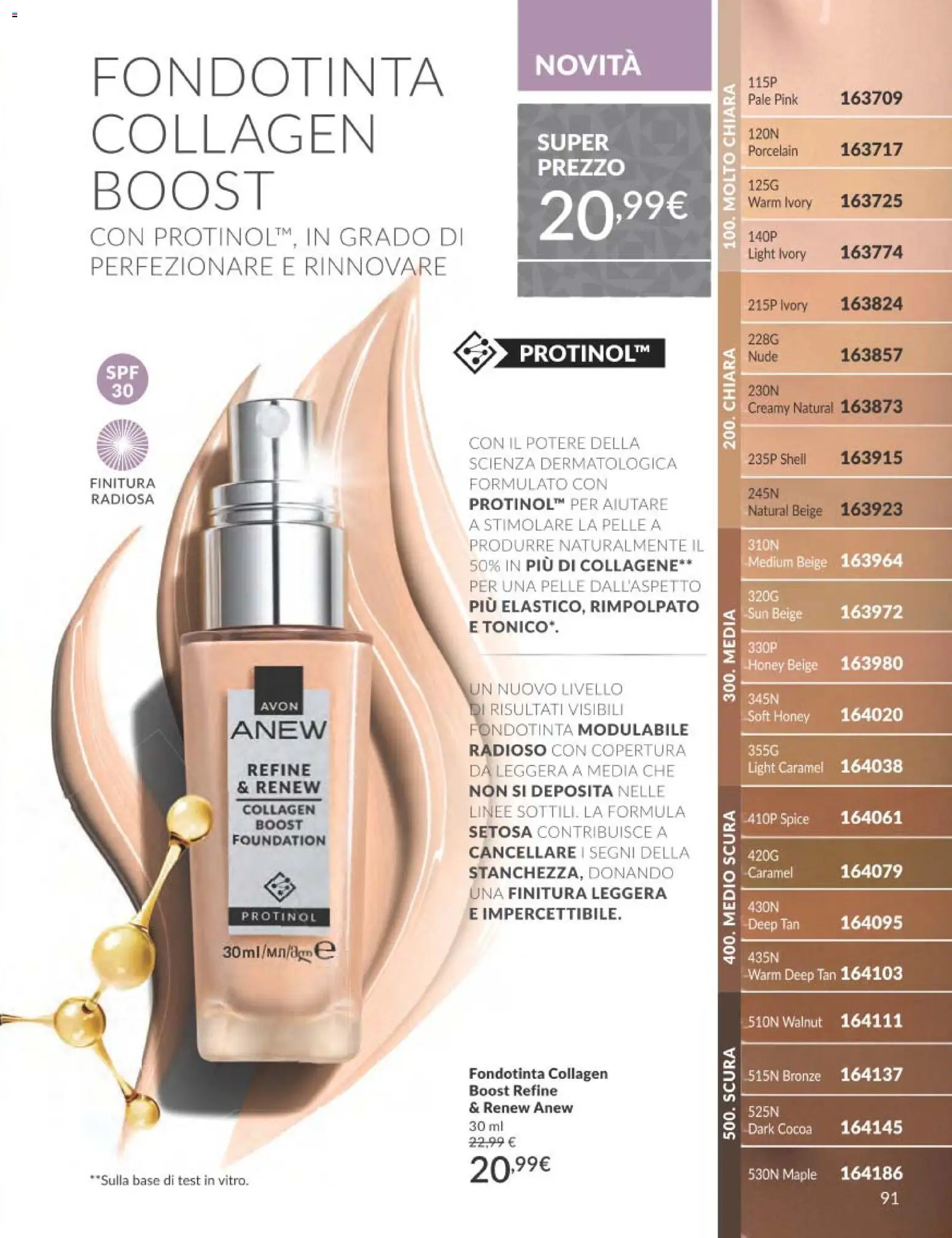 Volantino Avon del 01.11.2025 | Pagina: 91