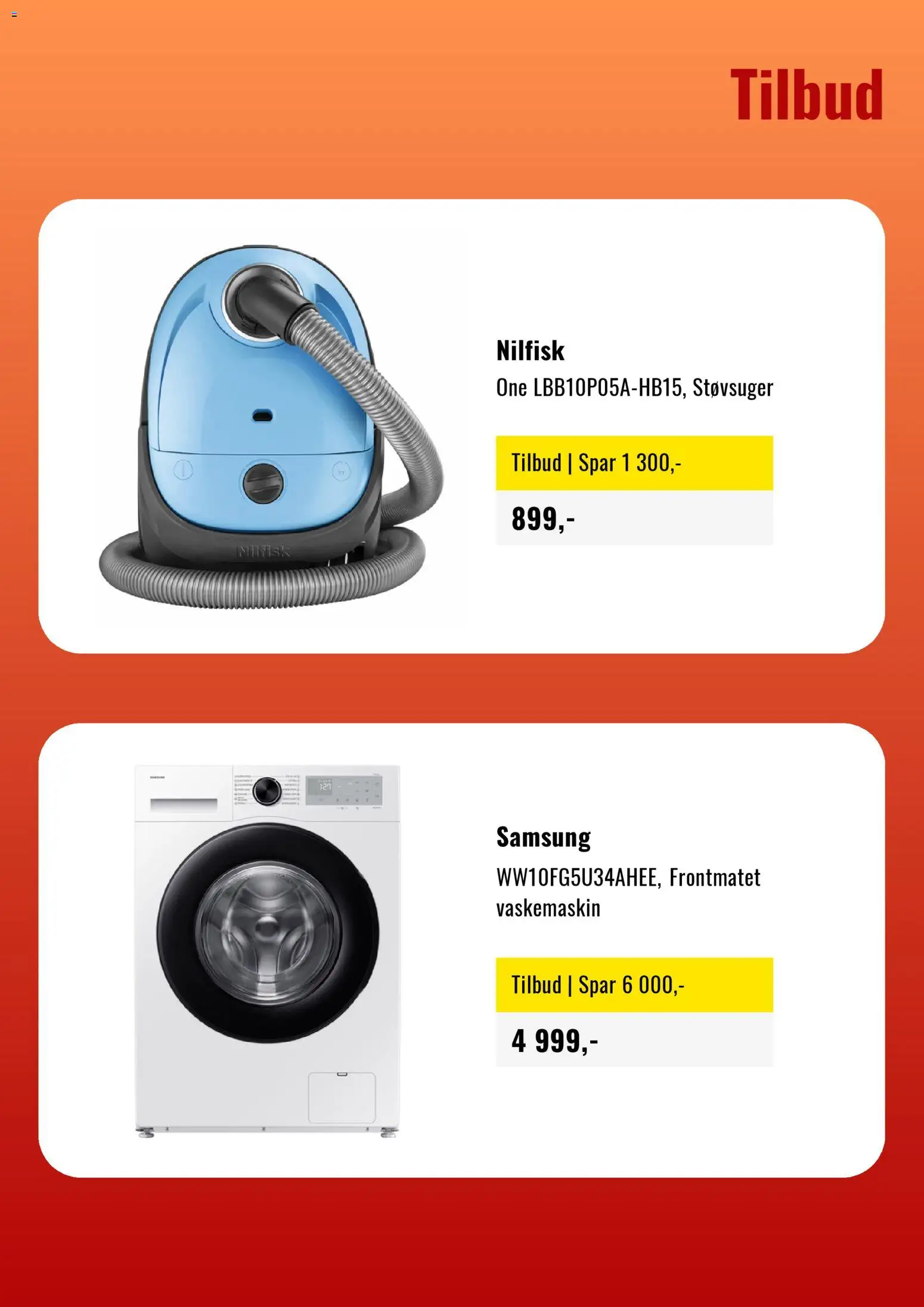 {H1} | Side: 3 | Produkter: Vaskemaskin, Støvsuger, Суміш дитяча