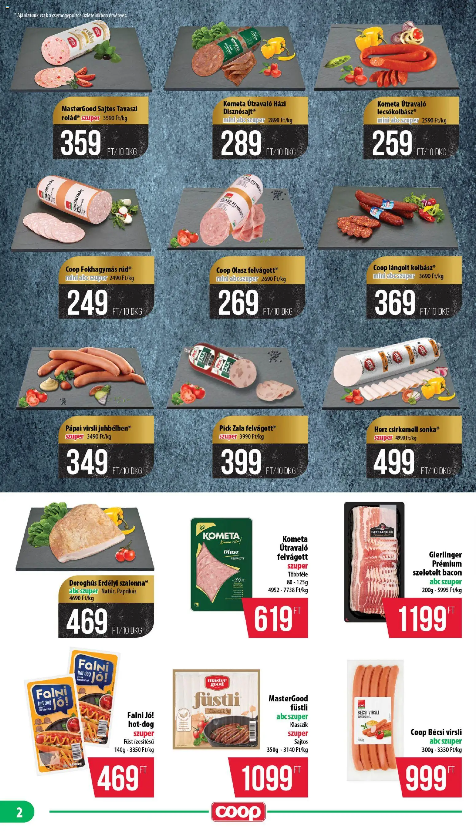 COOP akciós ujság - amely érvényes a következő dátumtól: 12.02.2026 | Oldal: 2