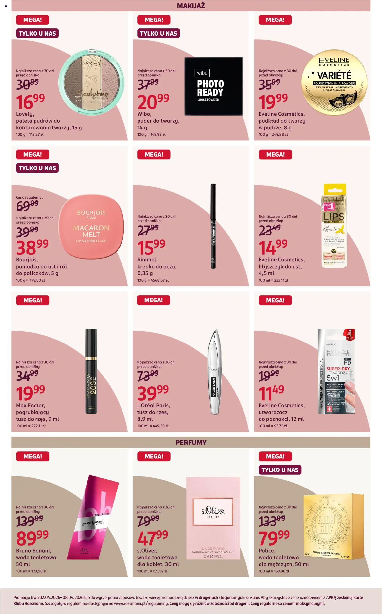Rossmann gazetka od 02.04.2026 | 🔥 Mega okazje, które musisz zobaczyć! | Polska