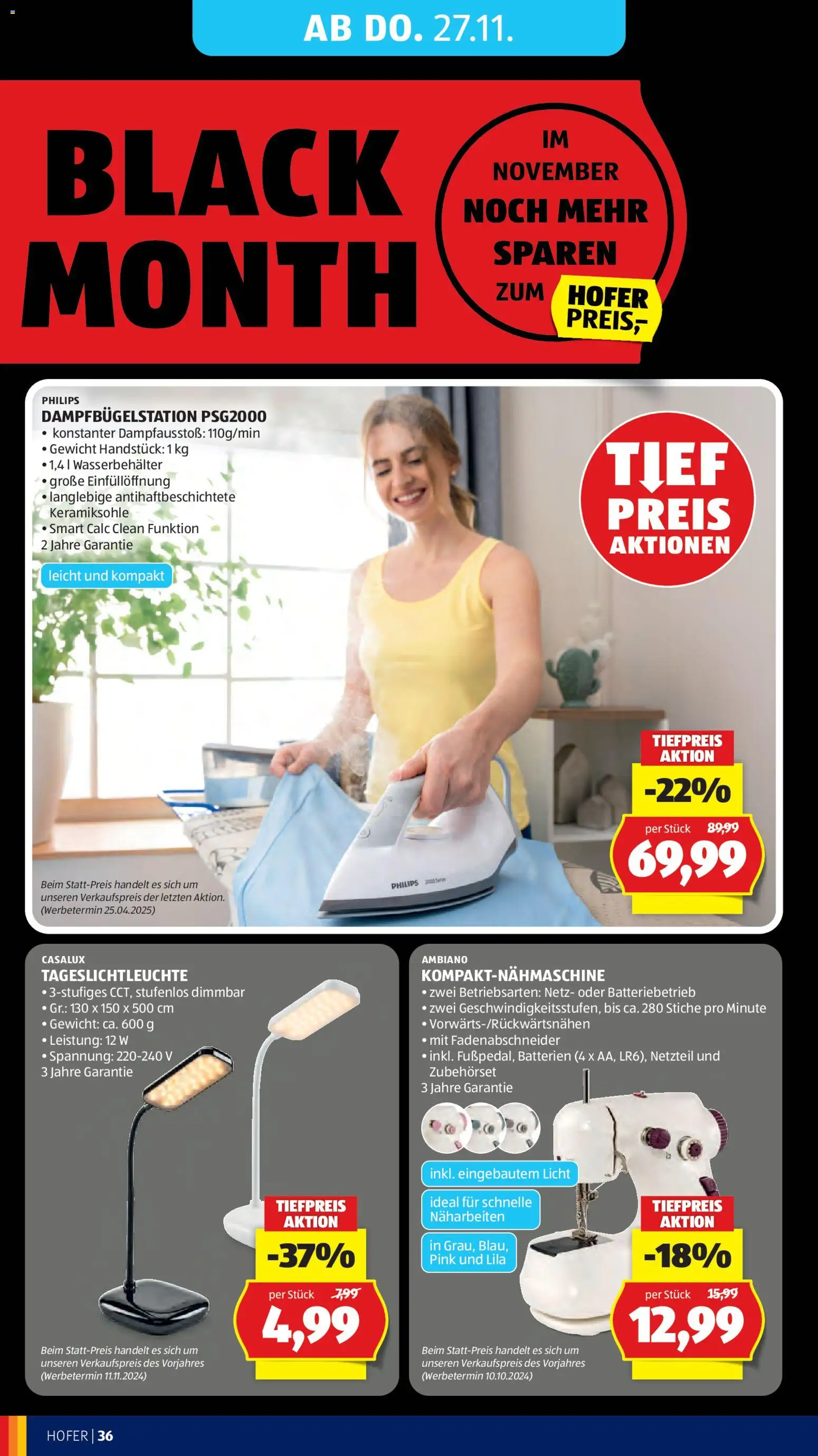 Hofer - Black Friday gültig ab 21.11.2025 | Seite: 50 | Produkte: Gewicht