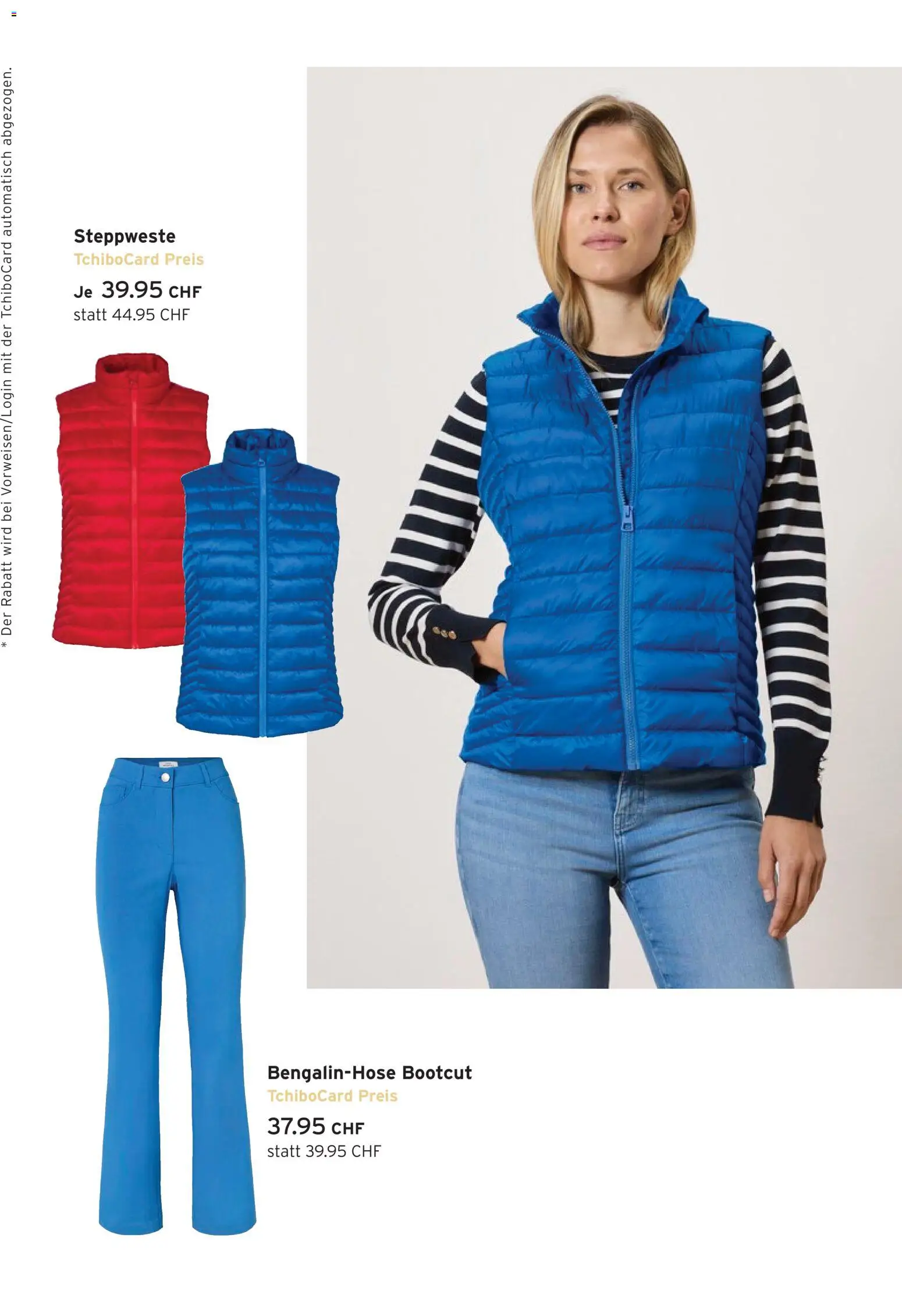 Tchibo Aktionen Lieblingslooks – gültig ab 24.02.2026 | Seite: 2 | Produkte: Steppweste