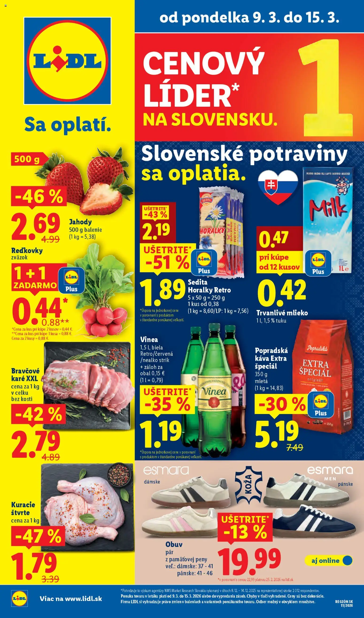 Nové Lidl akcie – leták je platný od 12.03.2026 | Strana: 47