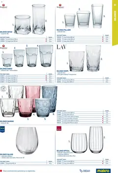 Náhled letáku Makro leták - Gastro vybavení a zařízení od 01.02.2026 | Strana: 61 | Produkty: Sklenice
