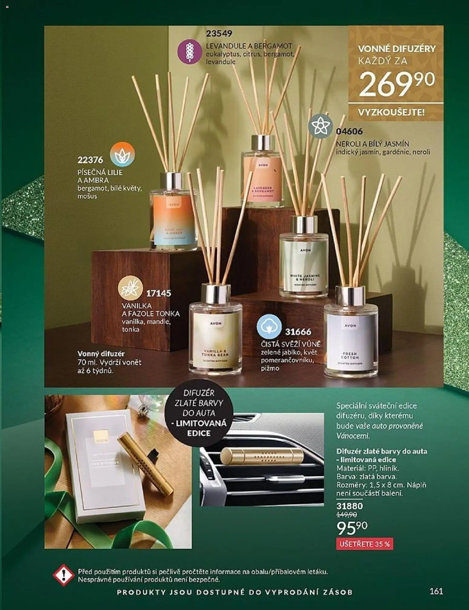 Avon Black Friday od 01.11.2025 | Strana: 161 | Produkty: Difuzér, Fazole, Barvy