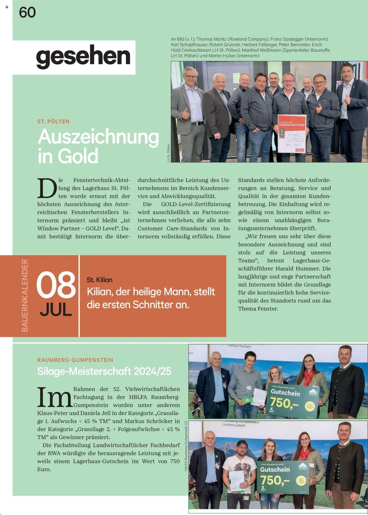 Lagerhaus Unser Land Juli-August 2025 gültig ab 01.07.2025 | Seite: 60