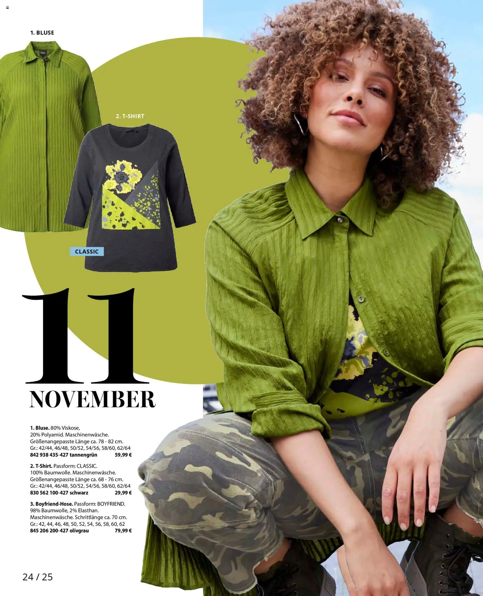 Ulla Popken Prospekt 	 – gültig ab 01.11.2025 | Seite: 24 | Produkte: Bluse
