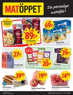 Matöppet erbjudanden - Förhandsvisning av reklamblad från butik Matöppet aktuell från 06.04.2026