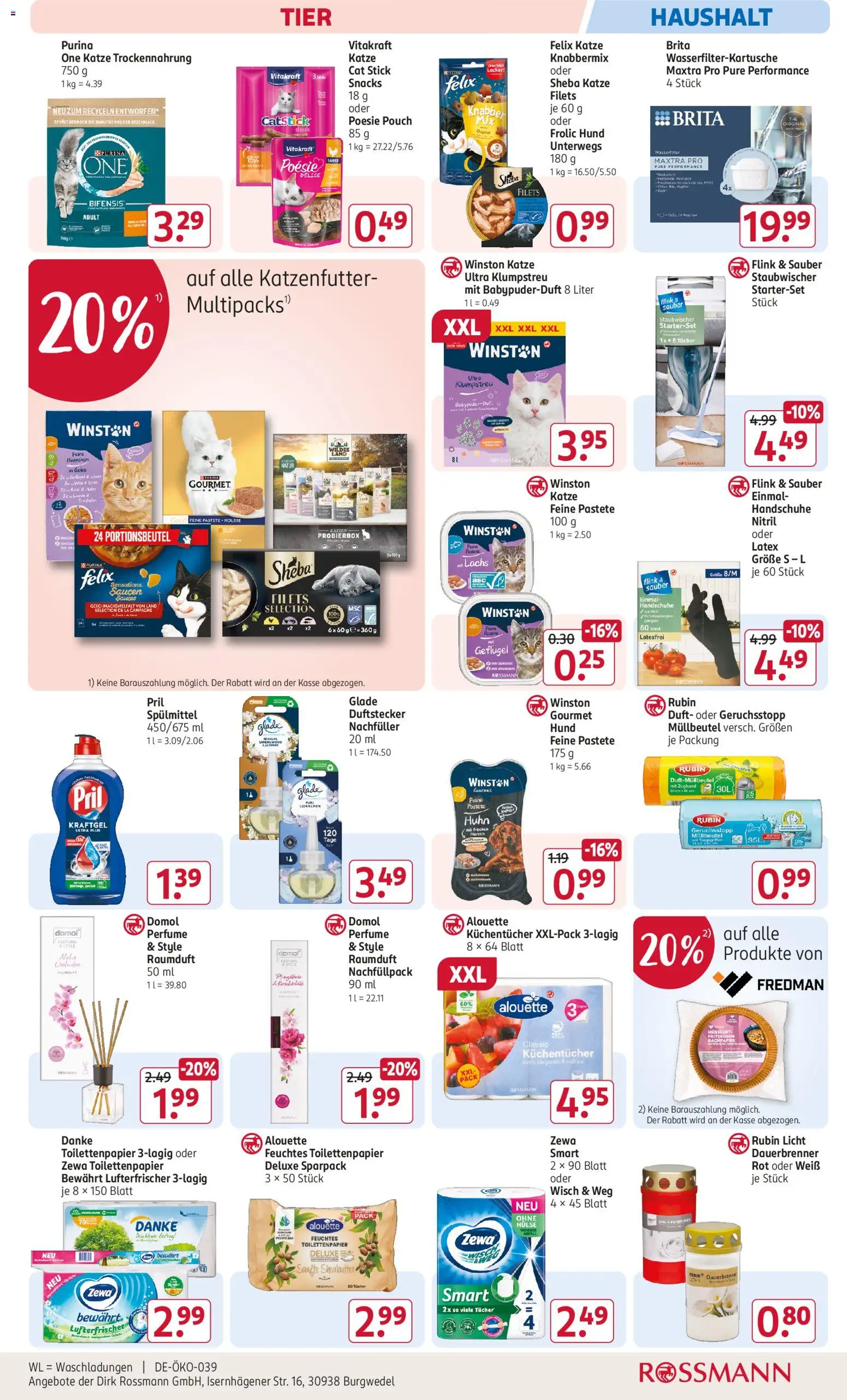 Rossmann Prospekt 	 | 30.03.2026 | Wie erhält man einen begrenzten Rabatt? | Deutschland