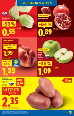 Nové Lidl akcie – leták je platný od 16.09.2025 | Strana: 13