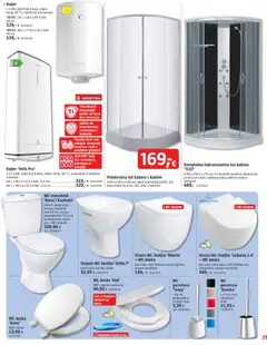 Katalog Bauhaus - Pregled kataloga iz trgovine Bauhaus, vrijedi od 01.12.2025 | Stranica: 21 | Proizvodi: Tuš, WC daska, Tuš kabina, Wc školjka