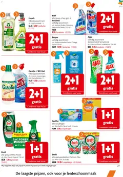 Colruyt folder / publicité - Voorbeeld van een folder van Colruyt, geldig van 11.03.2026 | Pagina: 29 | Producten: Wasmachine, Was, Parfum, Schop