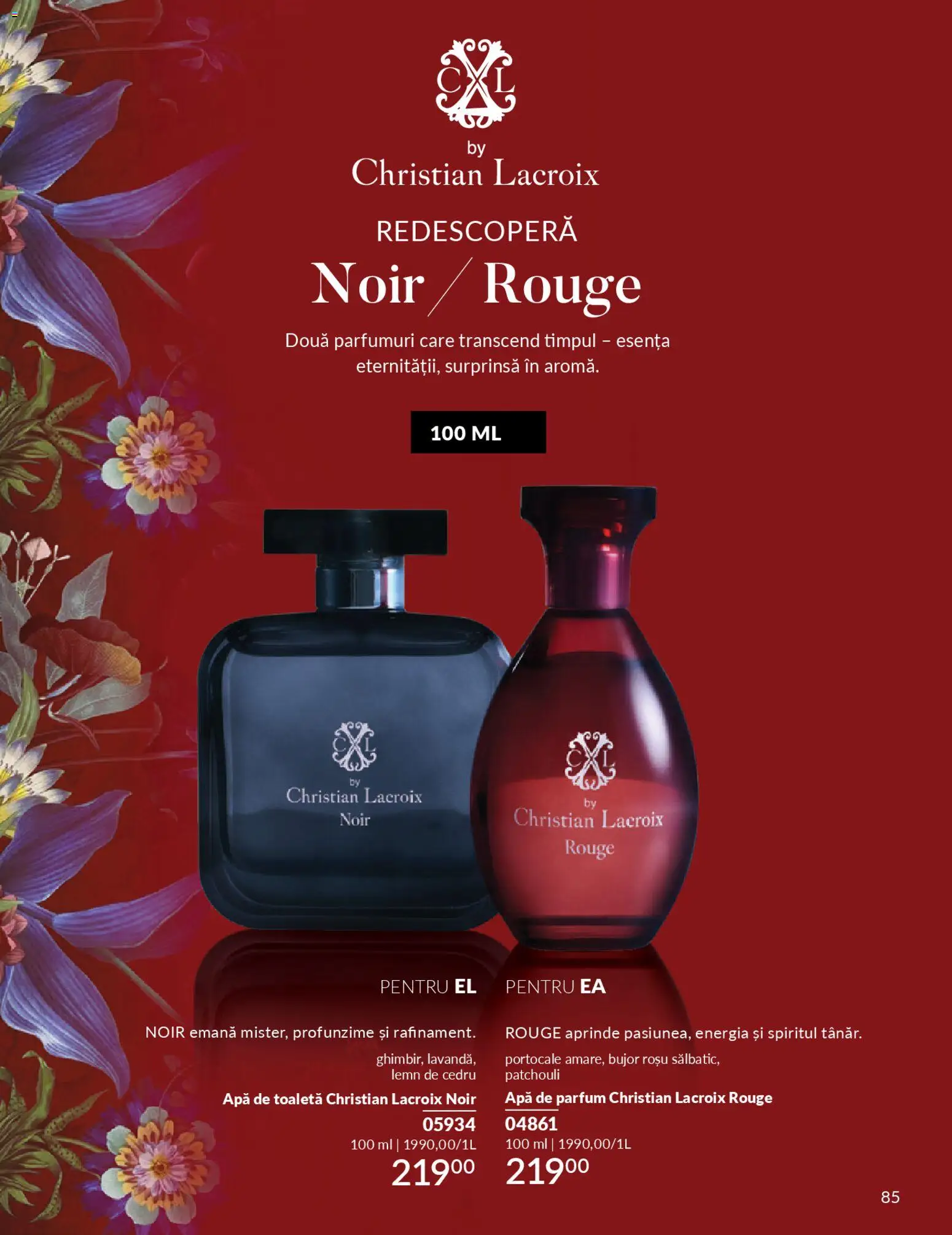 Noul catalog Avon – valabil de la 01.04.2026 | Pagină: 87 | Produse: Apă de parfum, Toaletă, Parfum, Apă