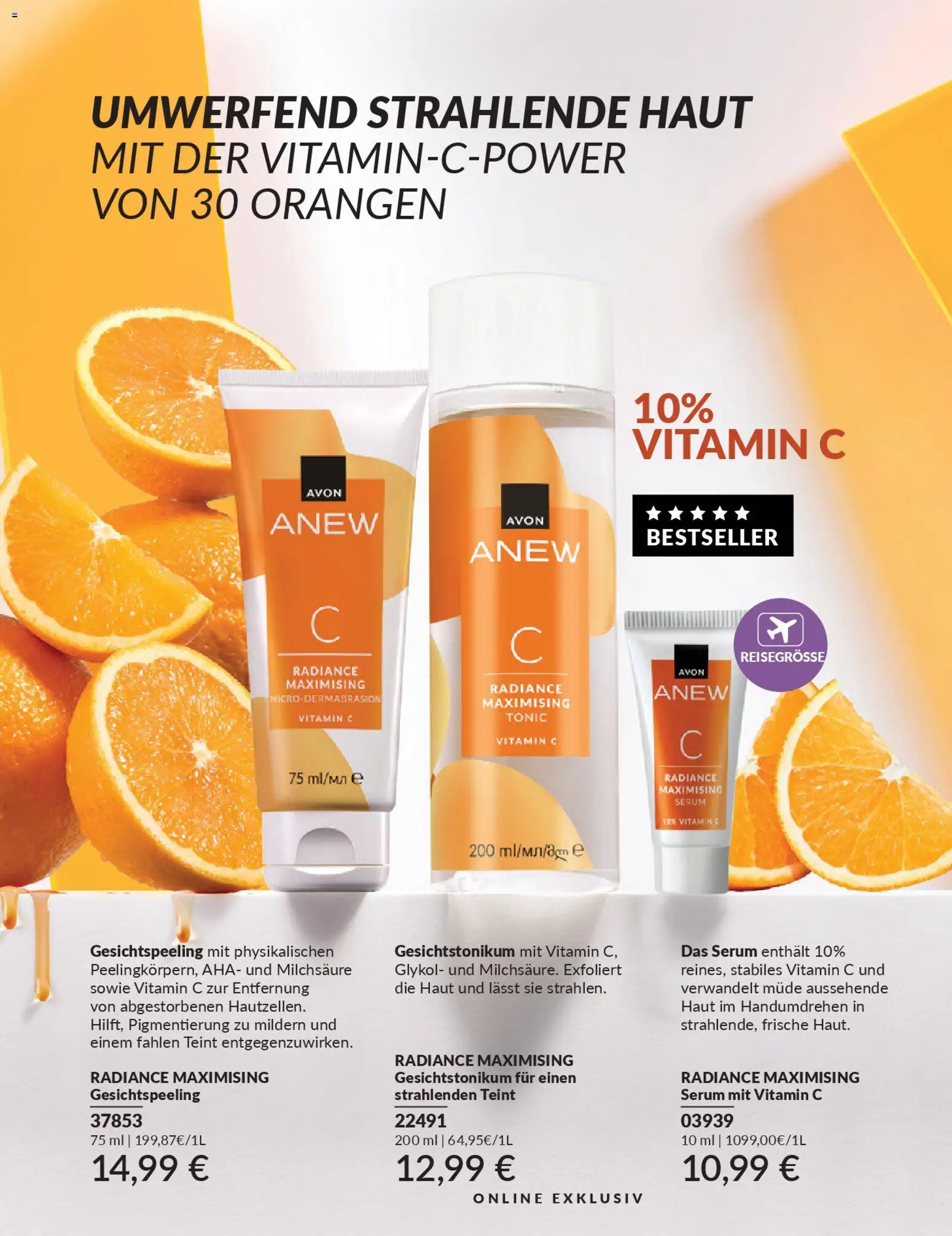 AVON Katalog März 2026 – gültig ab 01.03.2026 | Seite: 201 | Produkte: Orangen, Serum