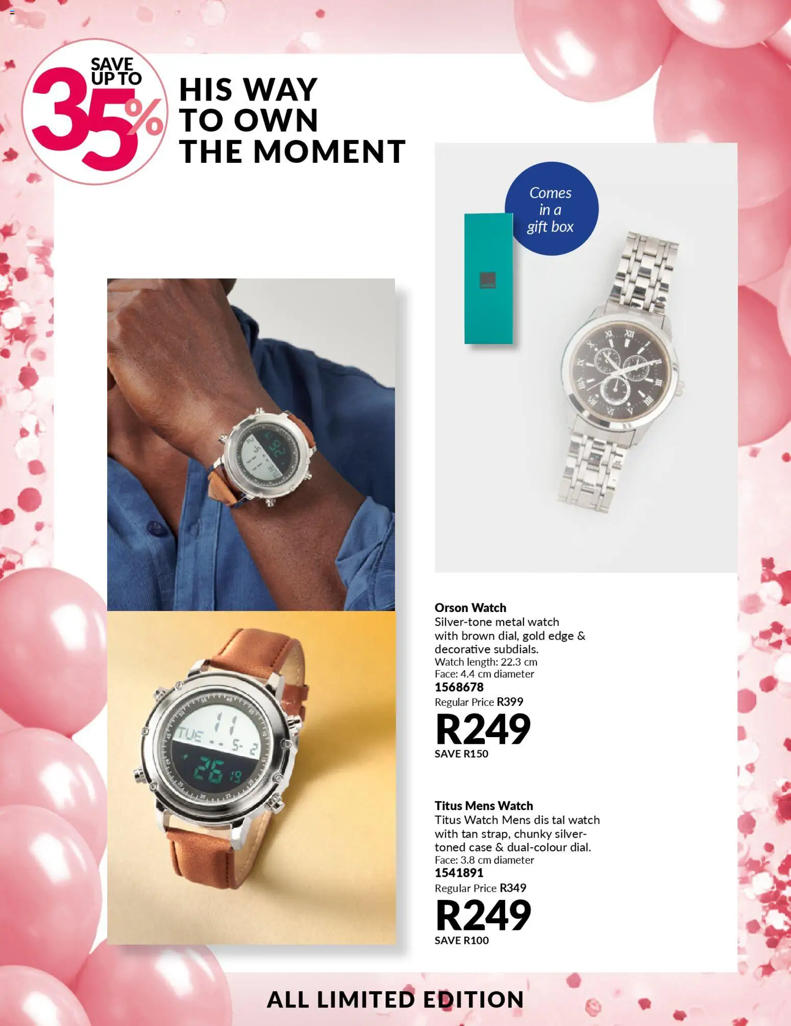 New Avon catalogue – valid from 24.01.2026 | Page: 32 | Products: Watch, Case, Box