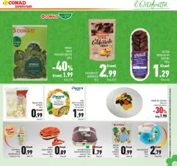 Anteprima del volantino AGLIO BIANCO CONAD PERCORSO QUALITÀ, confezione 125 g valido a partire dal 22.10.2025 | Pagina: 29 | Prodotti: Mele, Verdure, Carote, Spinaci