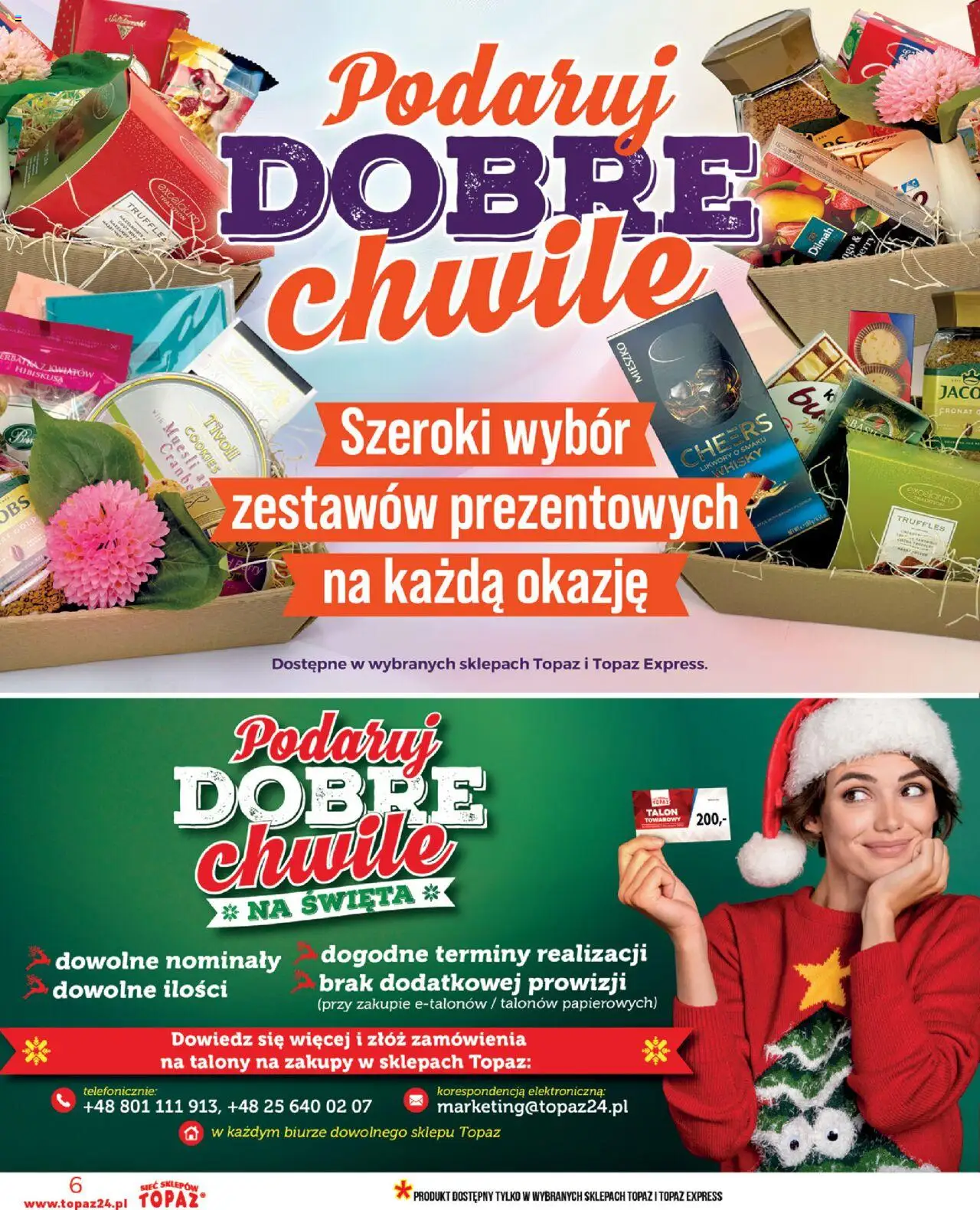 Topaz Gazetka od 23.10.2025 | Strona: 6 | Produkty: Whisky