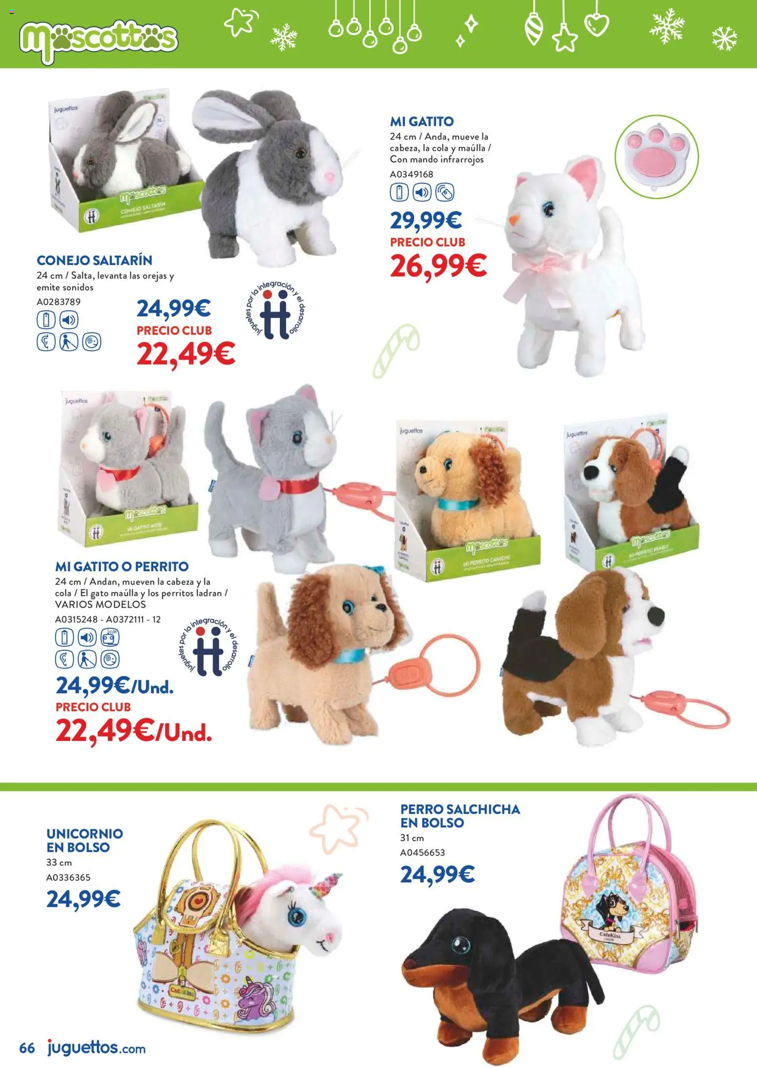 Juguettos catálogo Navidad │ válido desde el 27.10.2025 | Página: 66 | Productos: Bolso