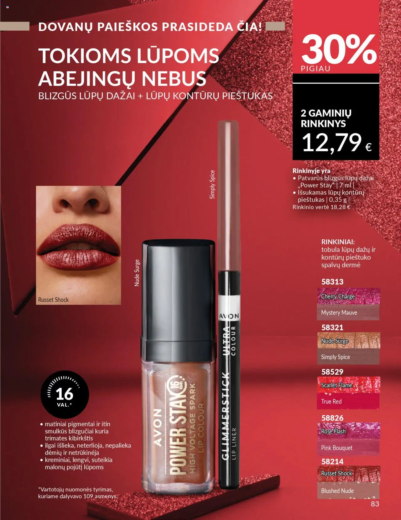 AVON akcijos nuo 01.10.2025 | Puslapis: 83
