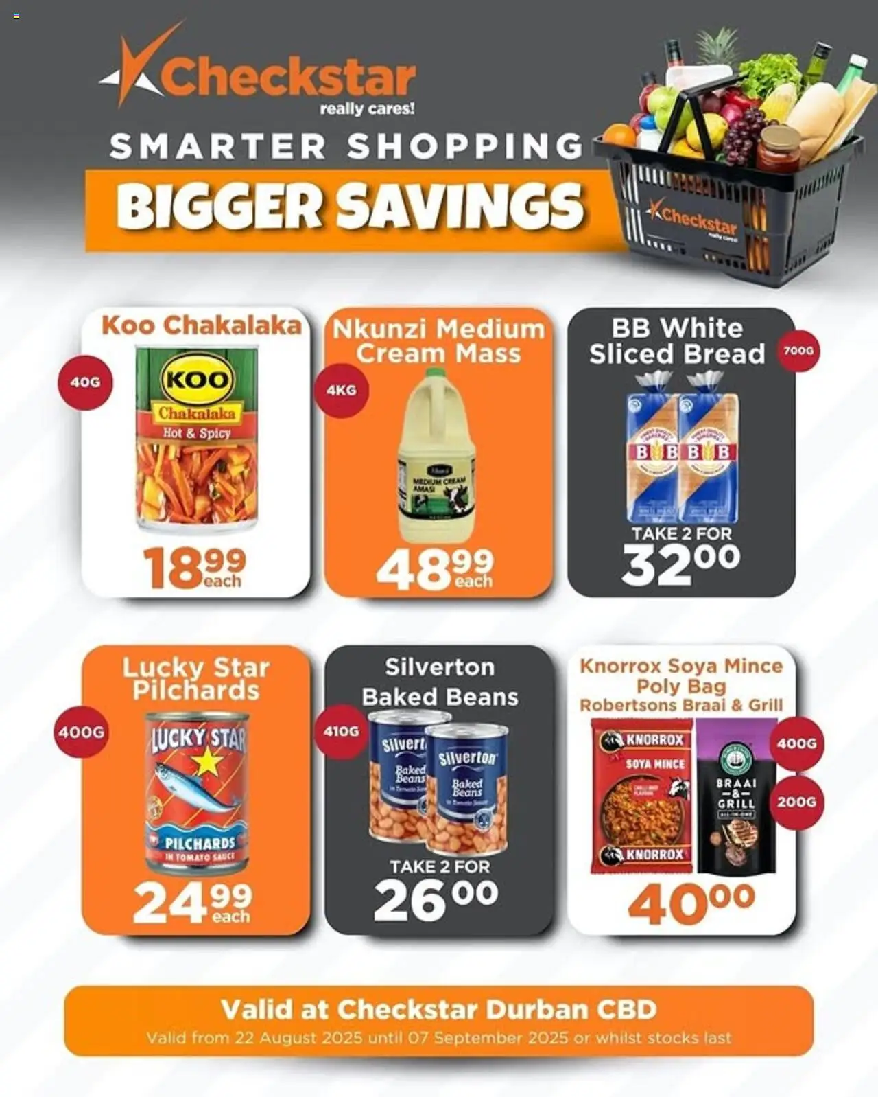 Check Star Specials │ valid from 22.08.2025 | Page: 20 | Products: Pilchards, Bag, Bread, Sauce