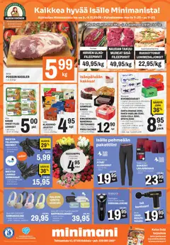 Minimani-mainoslehti voimassa 05.11.2025 alkaen