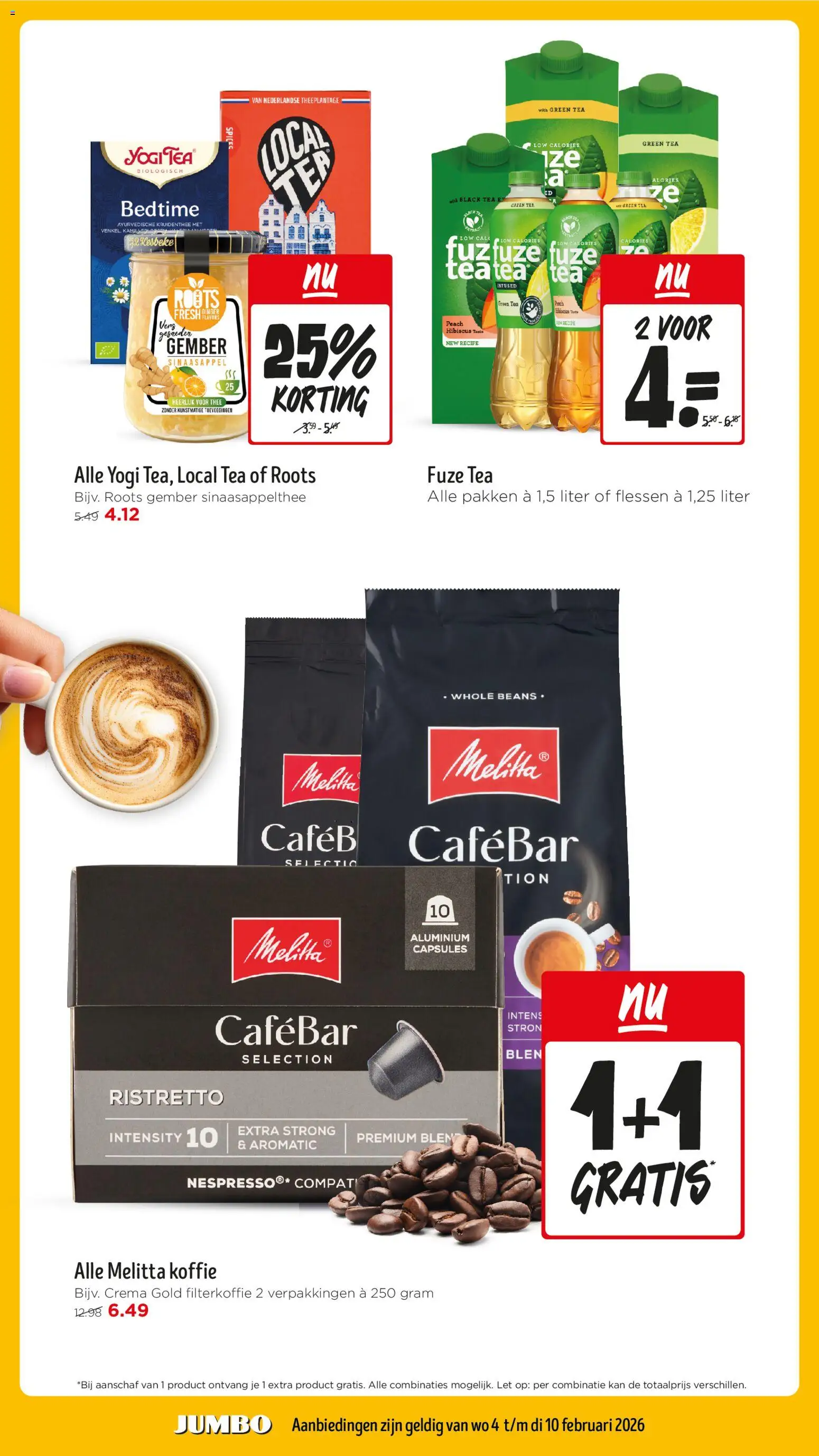 {H1} | Pagina: 15 | Producten: Koffie, Thee, Kan, Gember