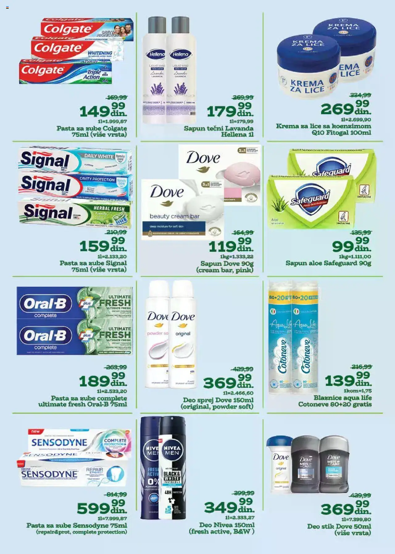Univerexport katalog - važi od 18.08.2025 | Strana: 26 | Proizvode: Colgate, Nivea, Dove, Pasta za zube