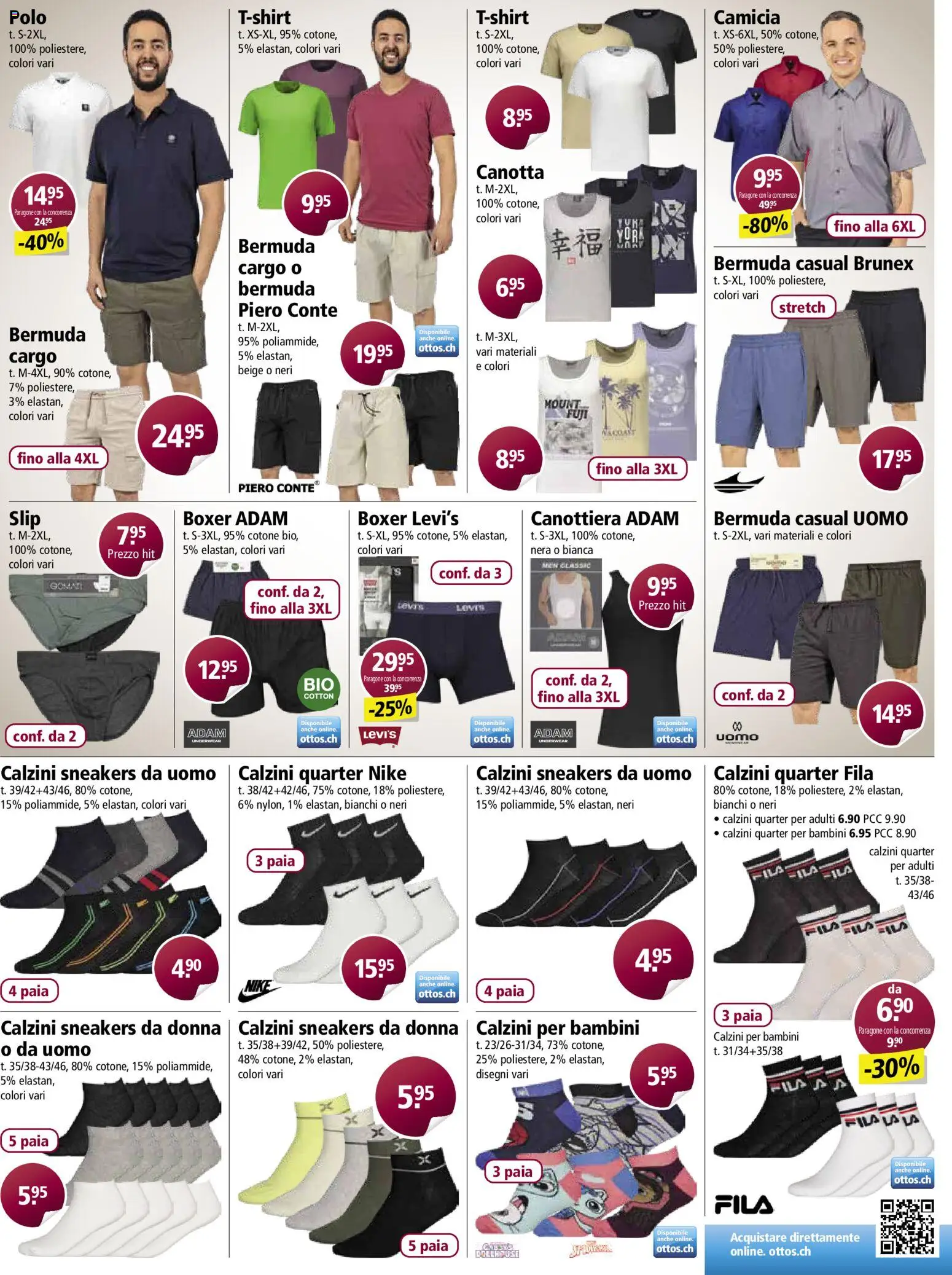 Otto's aktionen IT – gültig ab 25.03.2026 | Seite: 9 | Produkte: Slip, Boxer, Bermuda