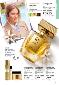 Preview of Oriflame - Offers valid from 04.03.2026 | Page: 25 | Products: Fragrance, Body cream, Cream, Orange