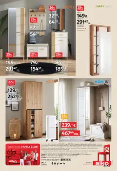 Преглед на Aiko XXXL брошура - Офертите са валидни от 02.03.2026 | Страница: 18 | Продукти: Пано, Обувки, Матрак, Рафт
