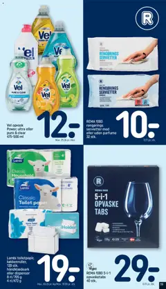 Rema 1000 Tilbudsavis gyldig fra 29.06.2025 | Side: 19 | Produkter: Opvaskemiddel, Lime, Toilet, Tablets