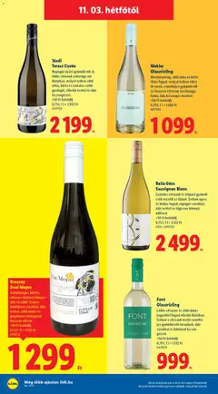 Lidl - Magyar borkatalógus - amely érvényes a következő dátumtól: 03.11.2025 | Oldal: 8 | Termékek: Szőlő, Körte, Bor, Alma