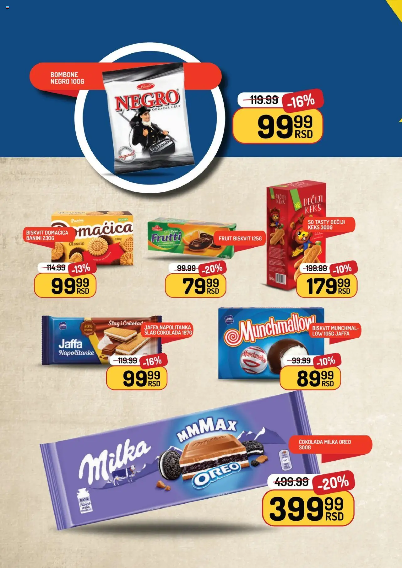 Aman katalog - važi od 19.09.2025 | Strana: 12 | Proizvode: Bombone, Oreo, So, Domaćica