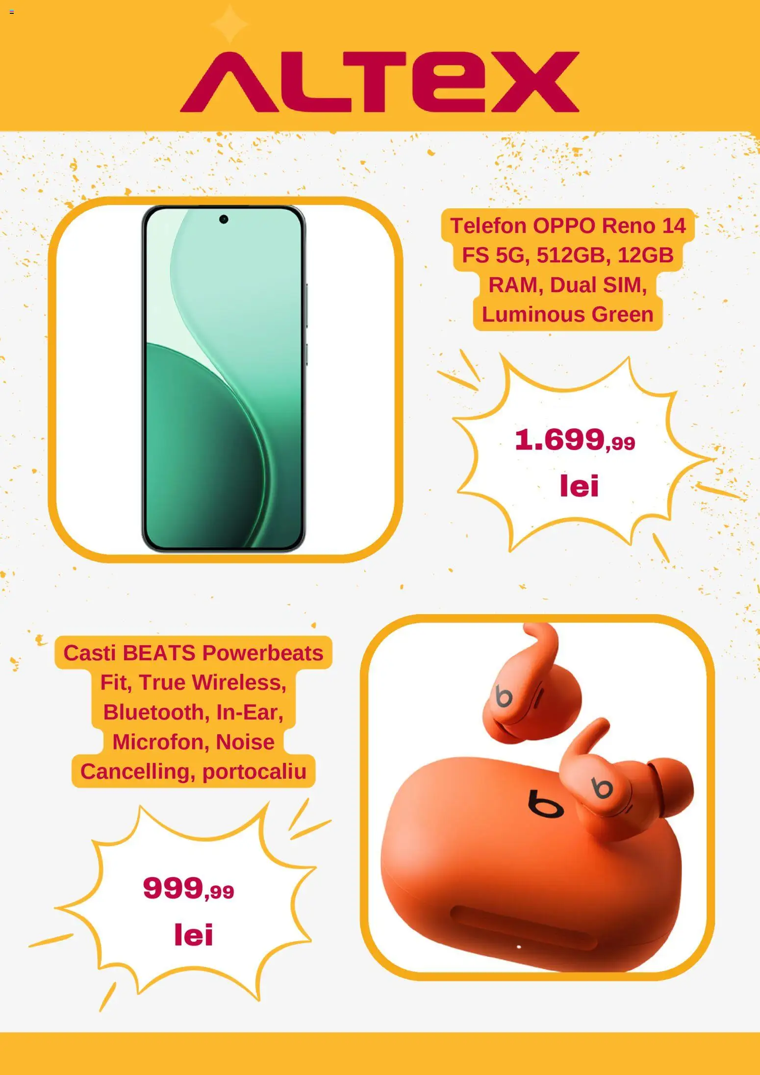 Noul catalog Altex – valabil de la 25.12.2025 | Pagină: 2 | Produse: Telefon, Căști
