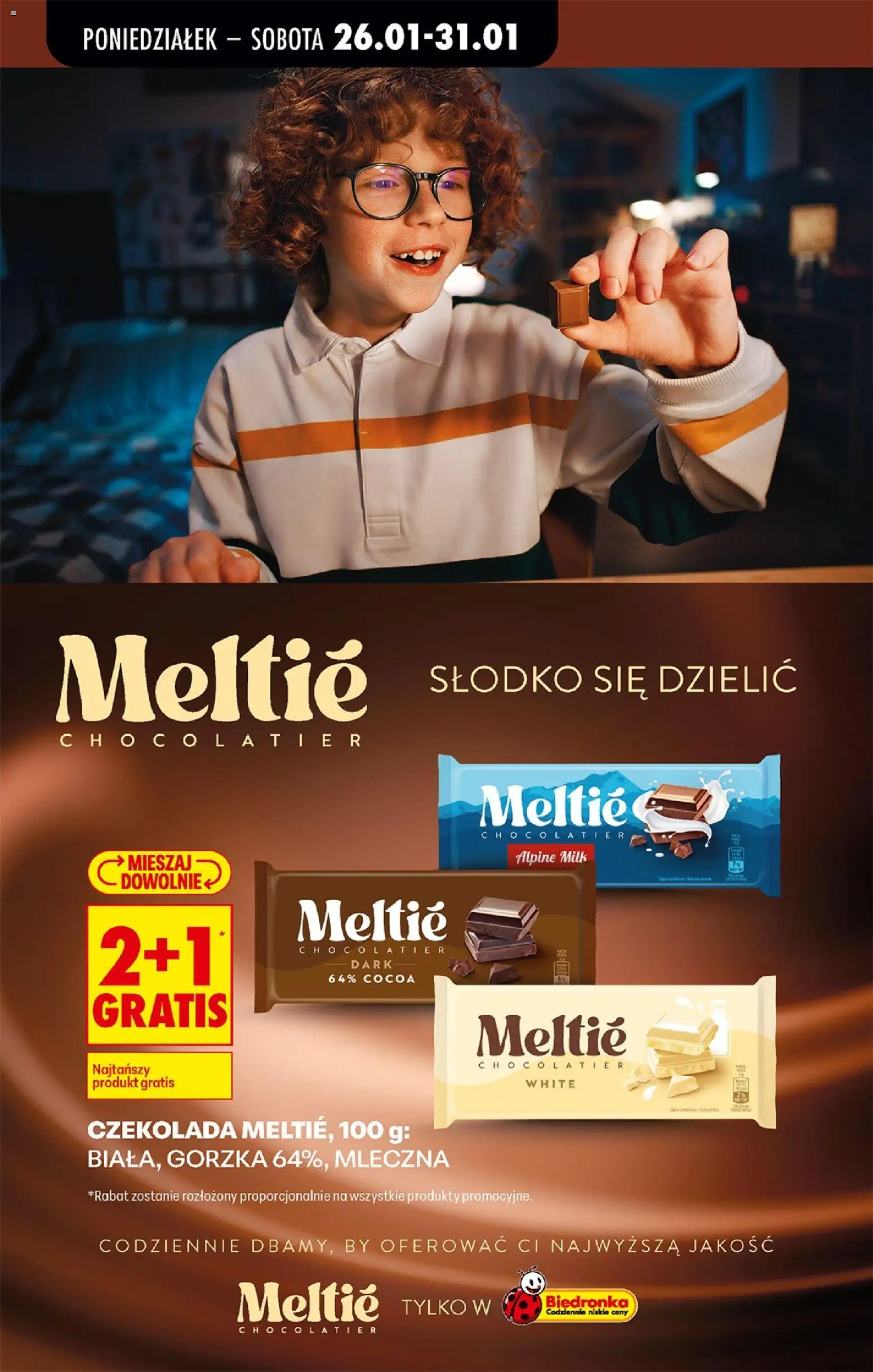 Biedronka gazetka od 26.01.2026 | Strona: 47 | Produkty: Czekolada