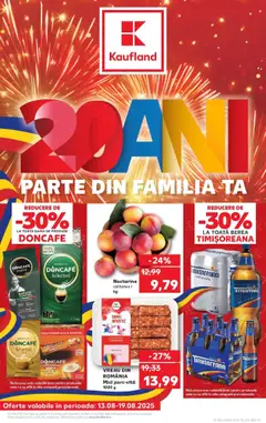 Catalog Kaufland - Baia Mare – previzualizare al pliantului de la Kaufland valabil de la 13.08.2025
