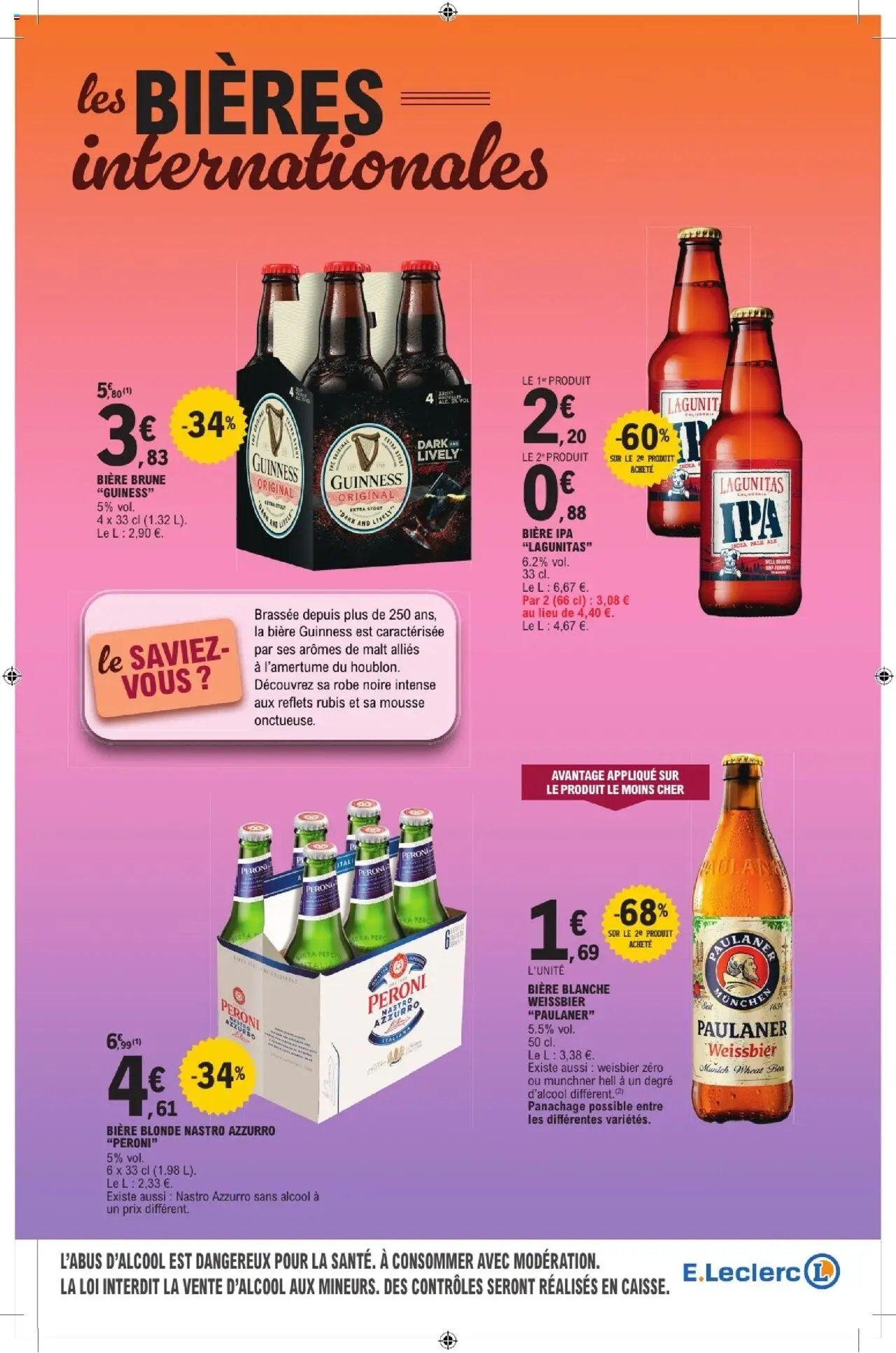 {H1} | Page: 15 | Produits: Robe, Alcool, Mousse, Bière