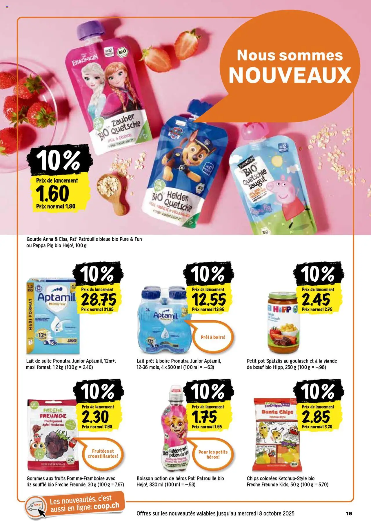 Coop - Les actions de la semaine – gültig ab 25.09.2025 | Seite: 19 | Produkte: Chips